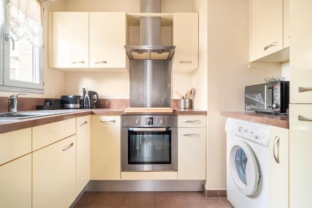 Appartement Avec Jardin Et Terrasse Pres De Paris 망트라졸리 외부 사진